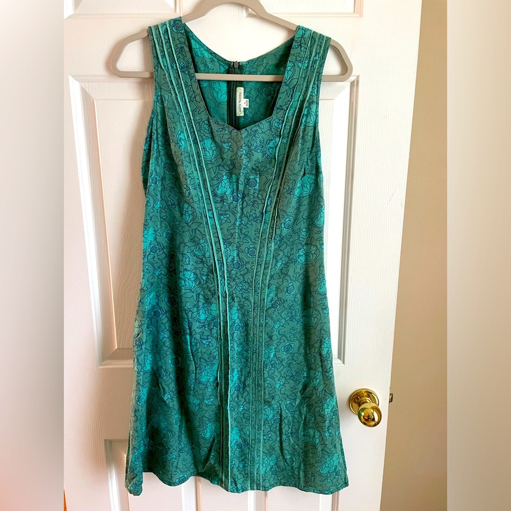 Mata Traders dress - scalloped edges